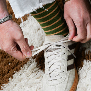 Chaussettes pop rayées