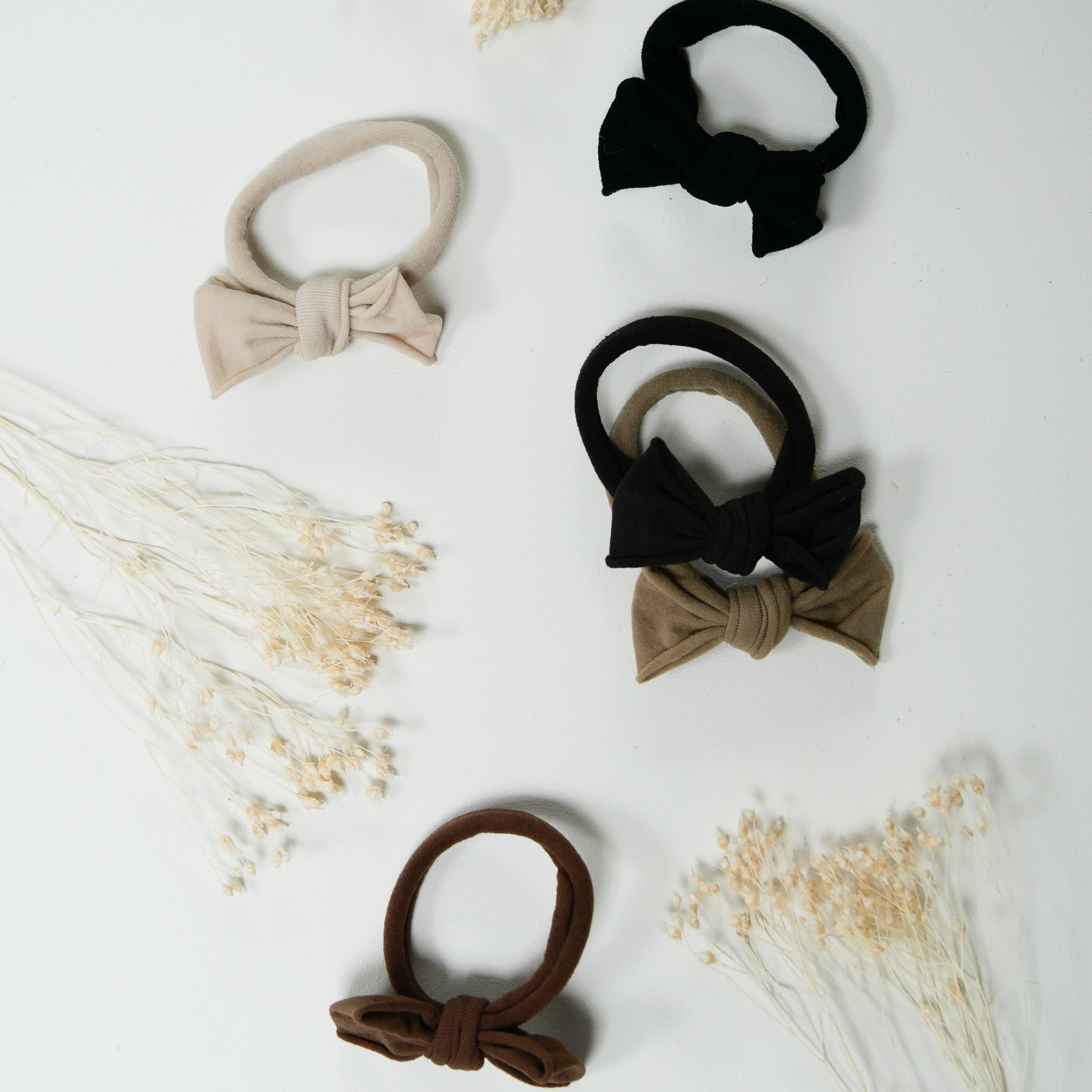 Set 5 élastiques noeud