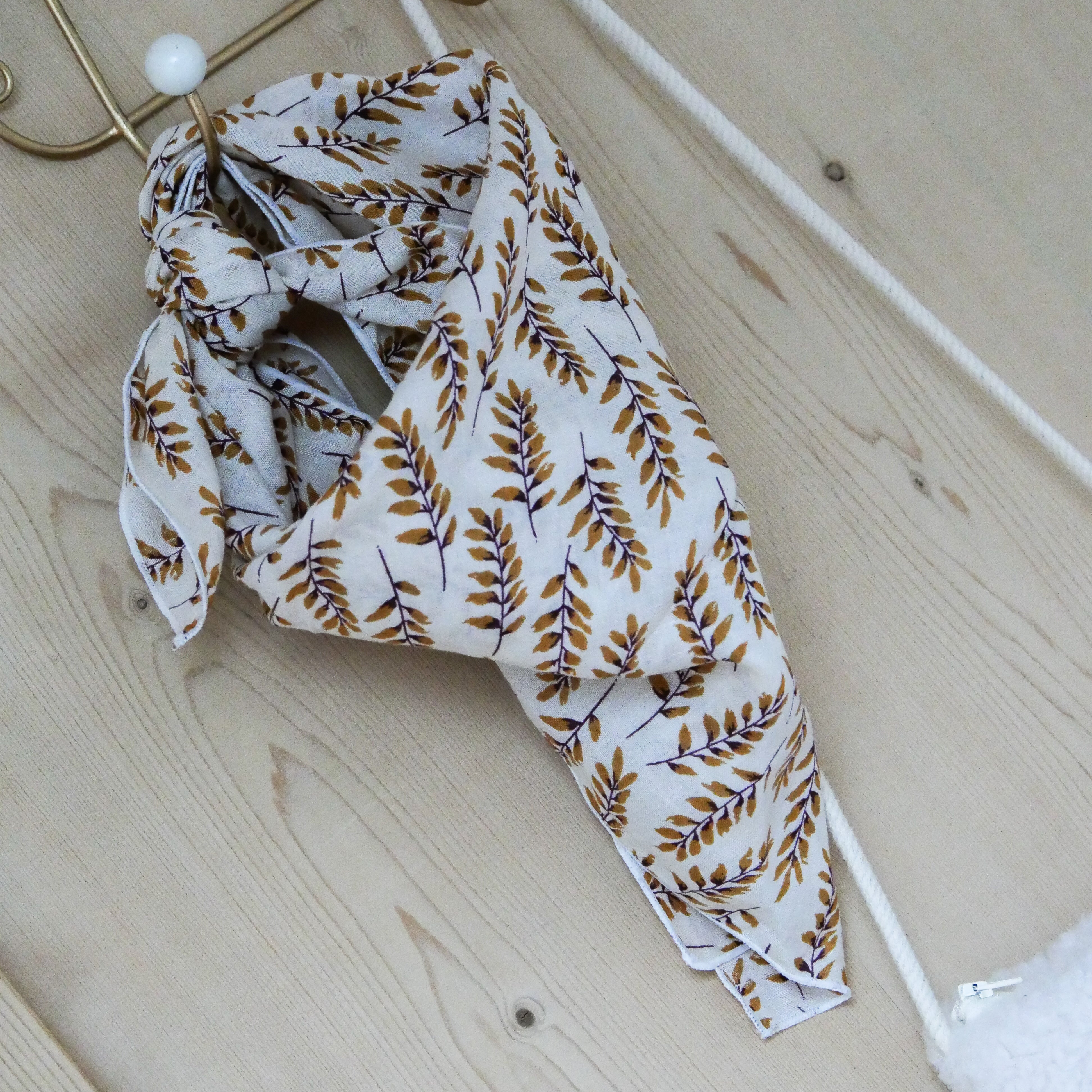 Foulard enfant bronze